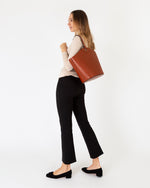 Load image into Gallery viewer, Large Bucket Tote in English Tan Leather

