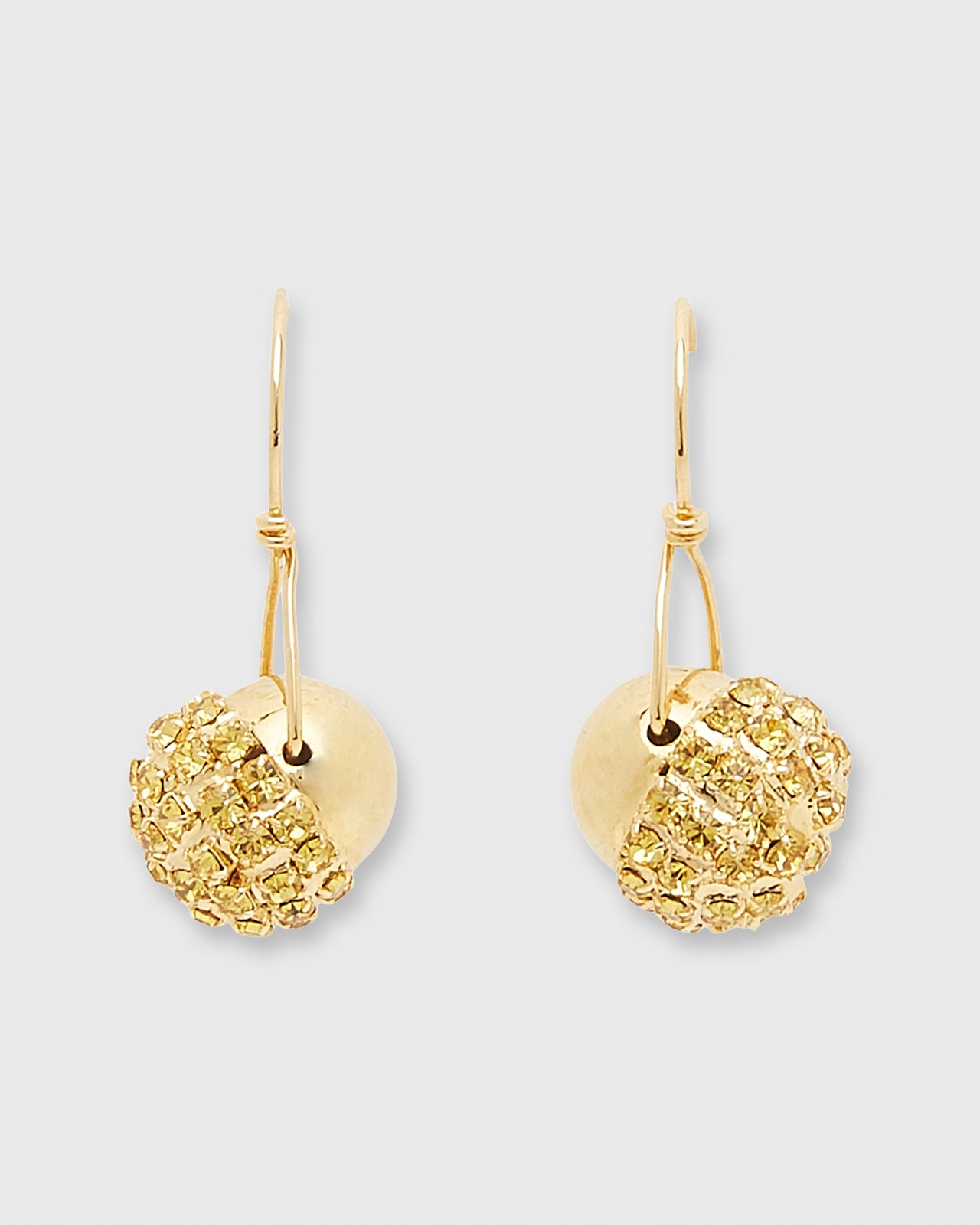 New Moon Small Earrings in Multicolor Ocra
