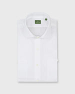Load image into Gallery viewer, Long-Sleeved Marquez Shirt in White Cotolino
