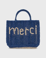 Load image into Gallery viewer, Small Merci Tote in Indigo/Natural
