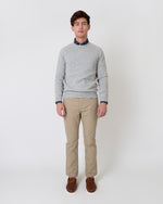 Load image into Gallery viewer, Slim Straight 5-Pocket Pant in Khaki Garment-Dyed Canvas
