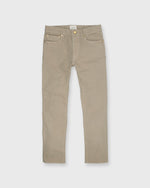 Load image into Gallery viewer, Slim Straight 5-Pocket Pant in Khaki Garment-Dyed Canvas
