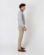 Load image into Gallery viewer, Slim Straight 5-Pocket Pant in Khaki Garment-Dyed Canvas

