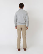 Load image into Gallery viewer, Slim Straight 5-Pocket Pant in Khaki Garment-Dyed Canvas
