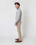 Load image into Gallery viewer, Slim Straight 5-Pocket Pant in Khaki Garment-Dyed Canvas
