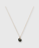 Load image into Gallery viewer, Small Drop Necklace in Forest Porcelain
