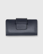 Load image into Gallery viewer, Small Phone Wallet Clutch in Navy Leather
