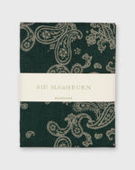 Load image into Gallery viewer, Bandana in Forest Paisley
