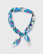 Load image into Gallery viewer, Anyway Scarf in Blue Love Pop Liberty Fabric
