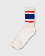 Load image into Gallery viewer, Retro Classic Socks in Royal/Red
