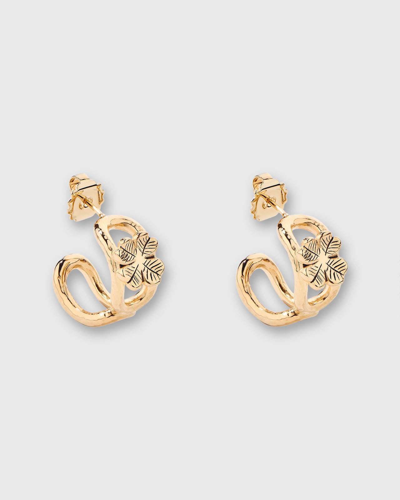 Selma Earrings in Gold