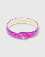 Load image into Gallery viewer, 0.5" Lizard Cuff Bracelet Azalea
