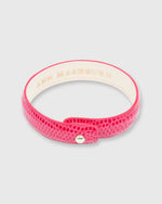 Load image into Gallery viewer, 0.5" Lizard Cuff Bracelet Red
