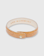 Load image into Gallery viewer, 0.5" Lizard Cuff Bracelet Buttercup
