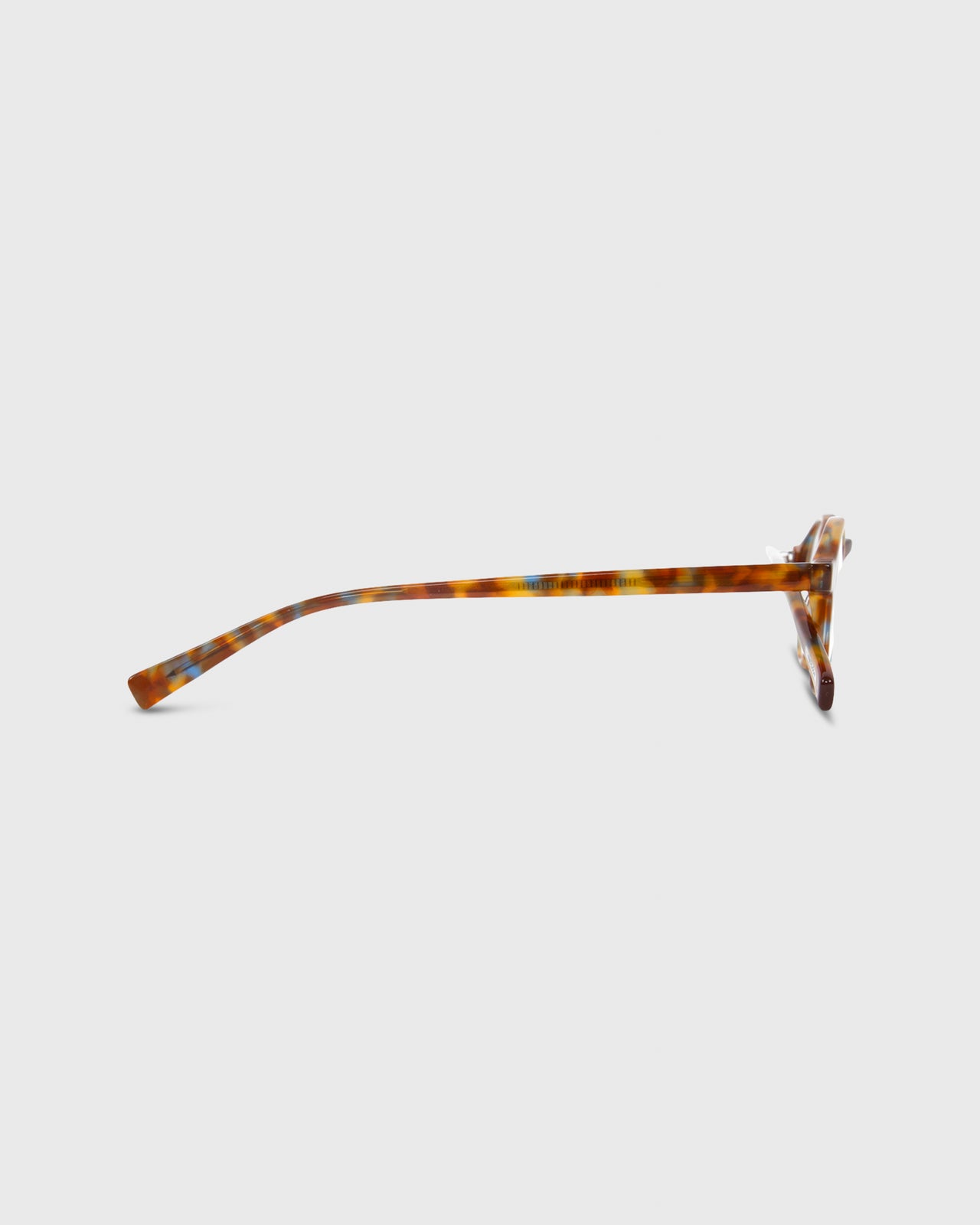 Board Stiff Reading Glasses Spotty Tortoise with Blue